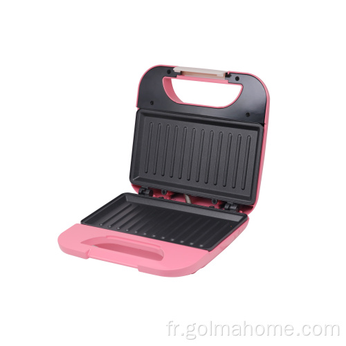 Nouveau Style Sandwich Maker Revêtement Antiadhésif Cool Touch Logement Sandwich Presse Gaufrier/Grill/Sandwich Maker